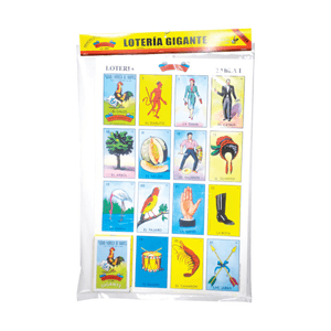 Loteria Gigante 6 Tablas Mexicana 1 Pz