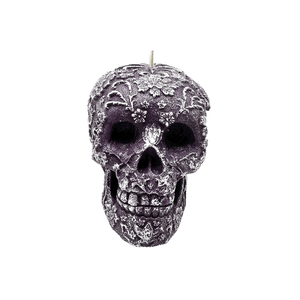 Vela Aromatica Calavera Morado 334 Gr 1 Pz