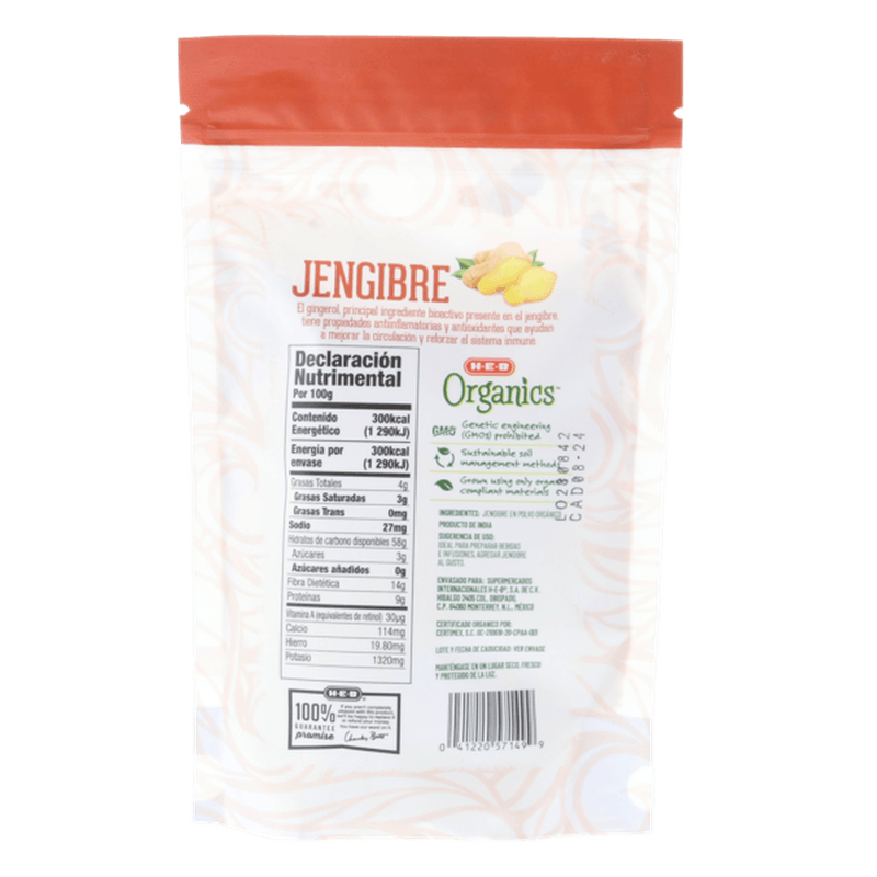 Jengibre en polvo BIO - Organica Superfoods