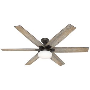 Ventilador de Techo Hunter Kaplan con Luz 64 Pulgadas 59322