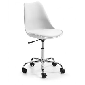 Silla de Oficina Tulip Moderna Blanco