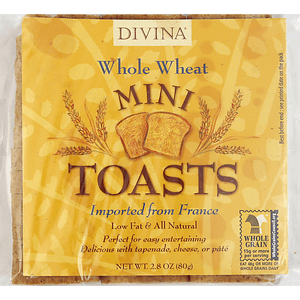 Divina Mini Pan Tostado Integral 79.37 g Mini Pan Tostado Integral Mini Pan Tostado Integ 79.37 Gr