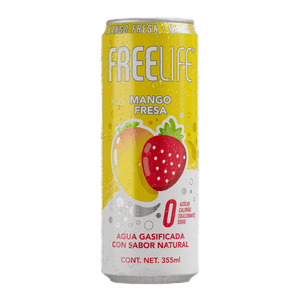 Agua Mineral Naranja Mango 355 Ml