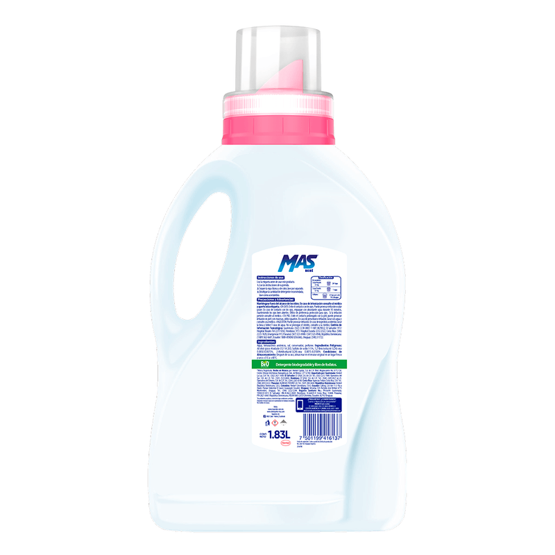 DETERGENTE LIQUIDO ROPA BEBÉ 2 litros