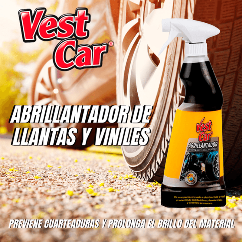 Abrillantador de llantas 500 ml