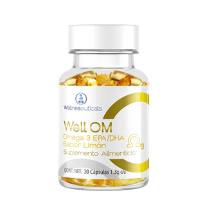 Omega 3 Epa/Dha Sabor Limon.30 Caps 1 Pz