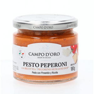 Pesto Pimienta Ricota 180 g 180 g Pesto Pimienta Ricota 180 Gr 180 Gr