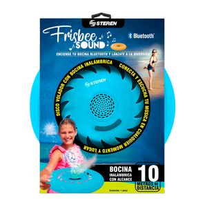 Frisbee Con Bocina, Luces Y Protección IPX4 KID-FRZ AZUL