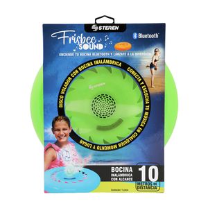 Frisbee Con Bocina, Luces Y Protección IPX4 KID-FRZ VERDE