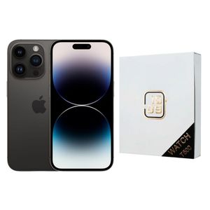 Apple iPhone 14 Pro Max 128GB Negro Desbloqueado E-SIM + Reloj Genérico