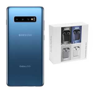 Samsung Galaxy S10 Plus 128GB Azul REACONDICIONADO + Audífonos Genéricos