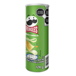 Pringles Papas Crema Y Cebolla 124 g