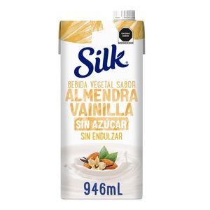 Silk Alimento Líquido de Almendra con Vainilla Sin Azúcar 946 ml