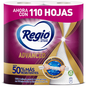 Toallas de Cocina Regio Advanced con 2 pz