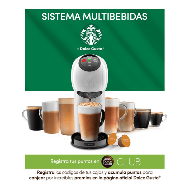 Café en cápsula Starbucks by Nescafé Dolce Gusto Latte Macchiato 12 Cápsulas  129 g - H-E-B México