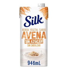 Silk Bebida Vegetal Sabor Avena sin Azúcar 946 ml