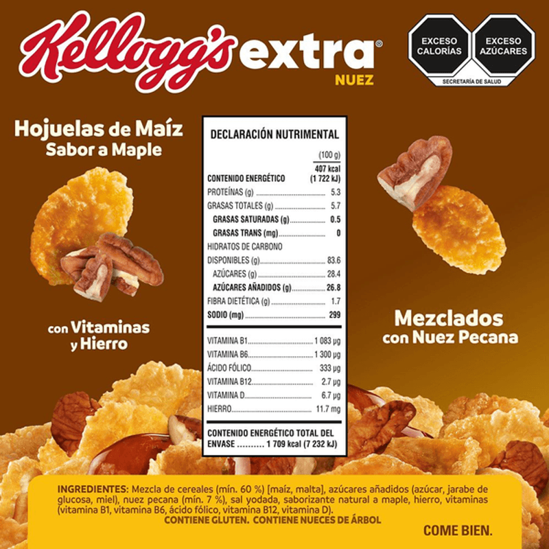 Kelloggs Cereal Corn Flakes El Original 410 g - H-E-B México