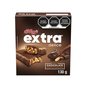 Barra de Cereal Extra Delice Sabor a Chocolate 130 Gr