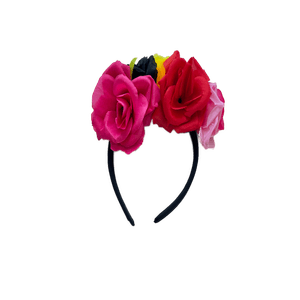 Diadema con Flores 1 Pz