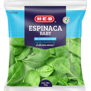 HEB Espinaca Baby 170 g