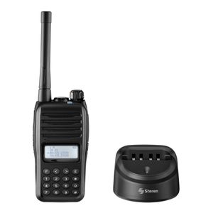 Radio intercomunicador profesional con teclado y display, hasta 7 Km de alcance RAD-630