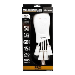 Multicontacto Tipo Pulpo Con Protecciòn De Picos Elèctricos 905-441