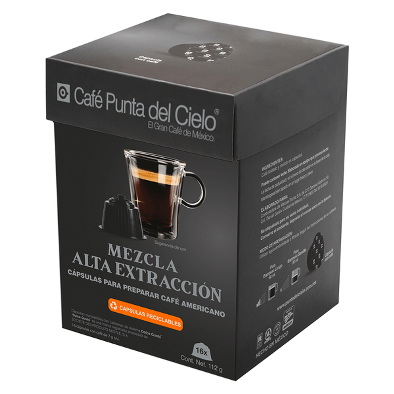 Cápsulas Café Americano compatibles DG – Café Punta del Cielo