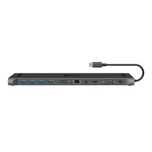 Estación de conexión USB C 11 en 1 COM-4750