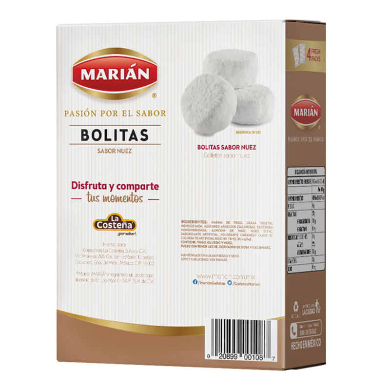 Marian Galletas Danesas Sabor Mantequilla 50 g - H-E-B México