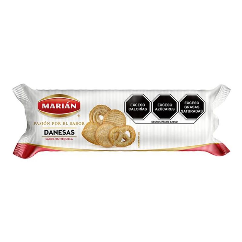 Marian Galletas Danesas Sabor Mantequilla 50 g - H-E-B México