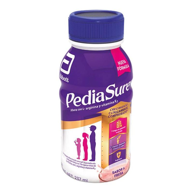 Suplemento Alimenticio En Liquido Pediasure 237 Ml Fresa