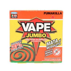 Insecticida en Espirales Espirales Vape 10 Jumbo 10 Cj