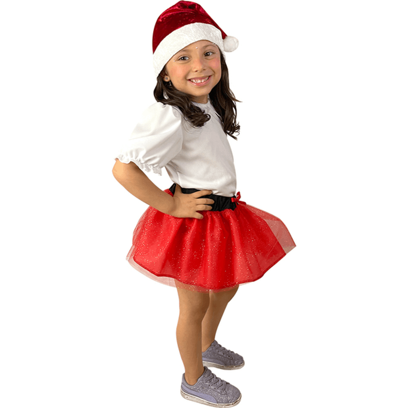 Tutu Disfraz De Santa Para NiÃ±as Navidad Trajes De Santa Claus