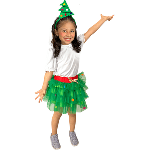 Disfraz Tutú Navidad Árbol 1 Pz