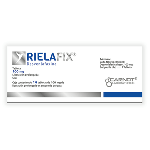 Rielafix 100mg 14 Tabs Desvenlafaxina 14 Pz