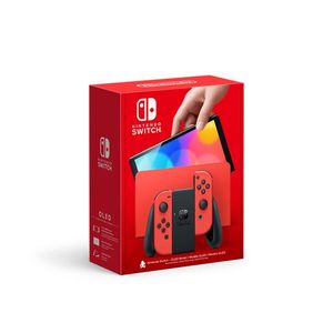 Consola Switch - Oled Model: Mario Red Edition 1 pz Consola Switch - Oled Model: Mario Red Edition  1 Pz