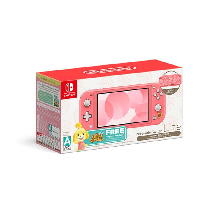 Nintendo Consola Switch Lite Animal Crossing™: New - Mi Tienda del Ahorro
