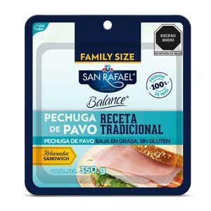 San Rafael Pechuga de Pavo Rebanada Sandwich 350 g