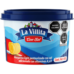 la Villita Margarina Suave con Sal 400grs 400 Gr