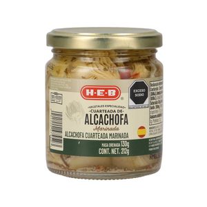 Alcachofa Cuarteada Marinada 212 Gr