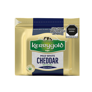 Queso Cheddar Blanco Suave 200 Gr