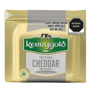 Queso Cheddar Maduro Kerrygold 200 Gr