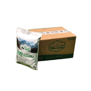 Abono Organico El Montañes, fertilizante orgánico, nutrición para tierra fértil Caja con 6 costales de 3kg Abono Organico El Montañes Caja con 6 costales de 3kg