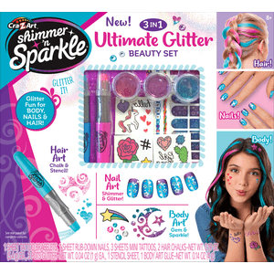 S&S Ultimate Glitter Set de Belleza 1 Pz