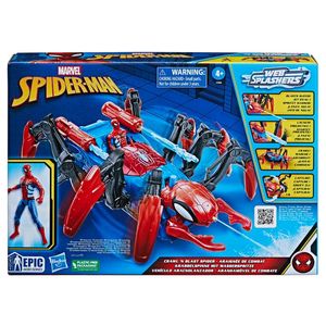 Vehículo Aracnolanzador Spider-Man 1 Pz