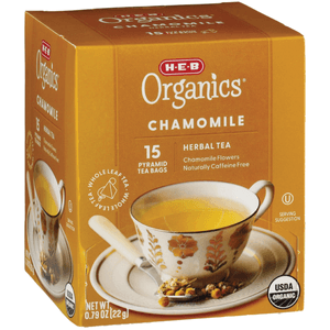 Té Manzanilla Libre de Cafeína 15 Pz