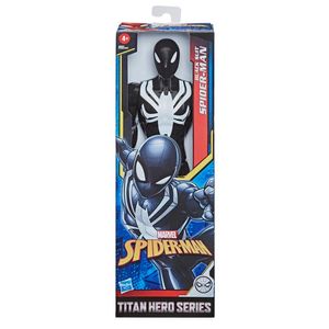 Figura de Acción Spider-Man Titan Hero Black Suit 1 Pz