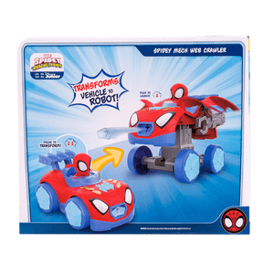 Spidey Vehiculo Mech Web Crawler Transformer 1 Pz