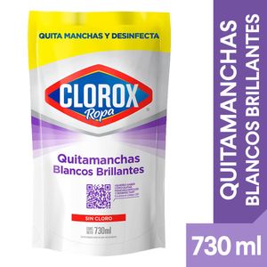 Desmanchador Clorox Ropa Blancos Brillantes 730 ML