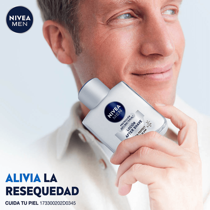 Nivea Men After Shave Balsam | Beruhigend & Feuchtigkeitsspendend | 100 Ml